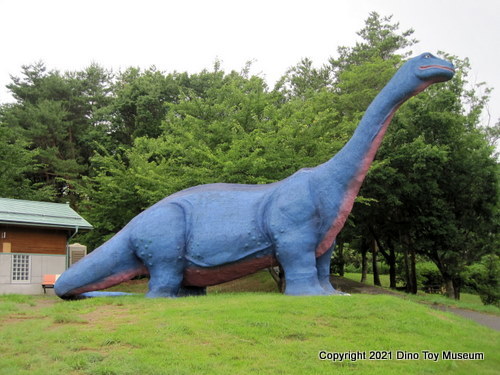 友情参加 茶臼山恐竜公園の ケティオサウルス （2011年撮影）