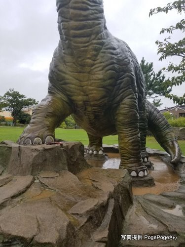 最近のハマナス恐竜公園（石川県内灘町）　from PogePogeさん