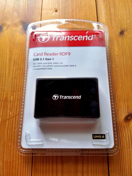 トランセンド製カードリーダー TS-RDF9K2 USB3.1 Gen1