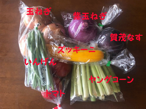 上賀茂の野菜