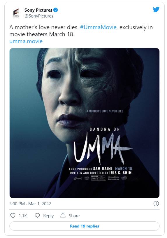 Filme de terror para assistir Umma