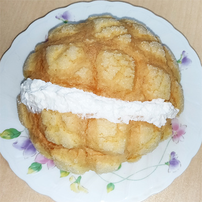 ヤマザキクリームメロンパン-03(211004)